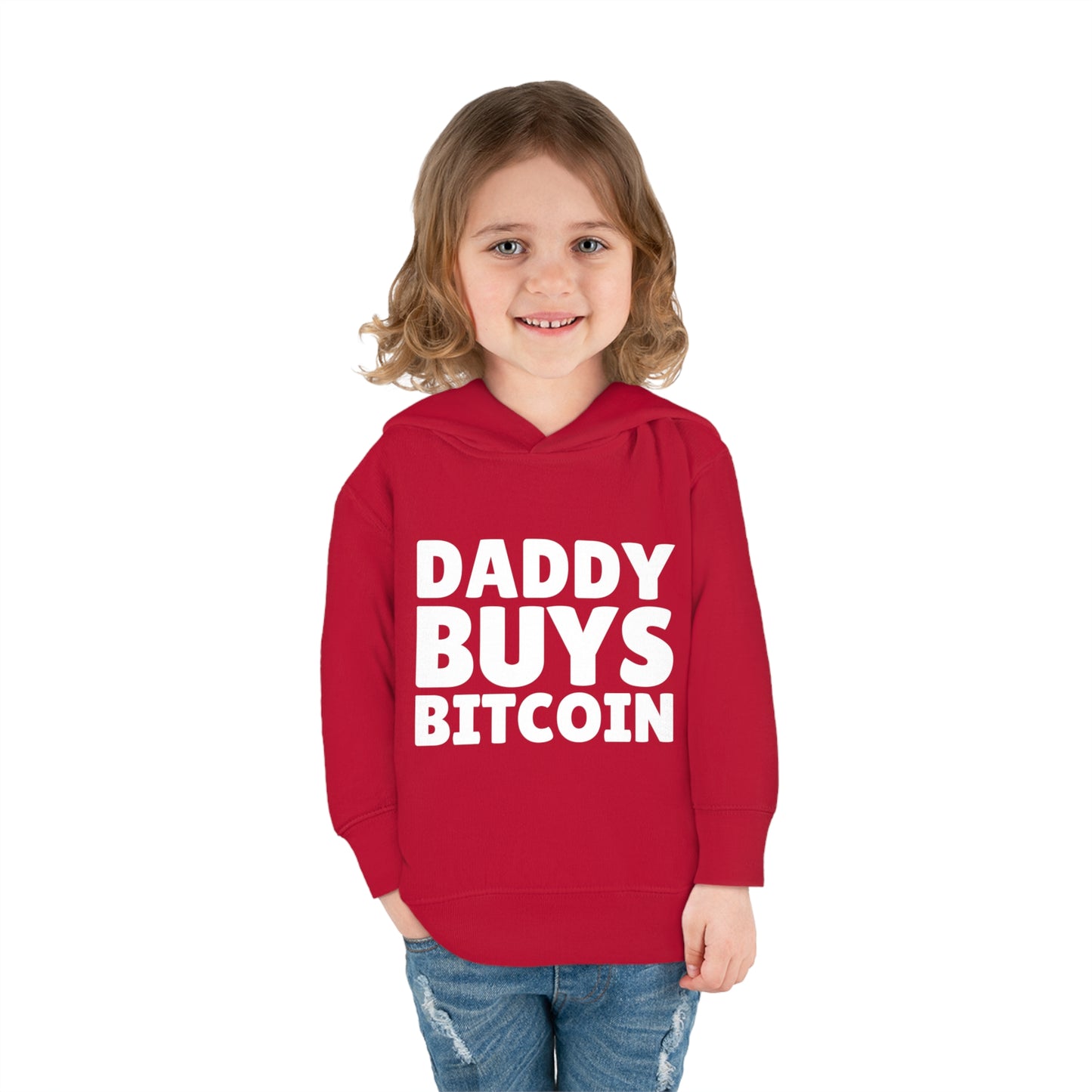 Daddy Buys Bitcoin - Toddler Hoodie