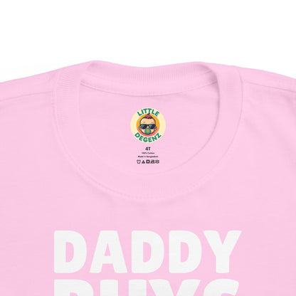 Daddy Buys Bitcoin - Toddler Tee