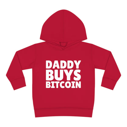 Daddy Buys Bitcoin - Toddler Hoodie