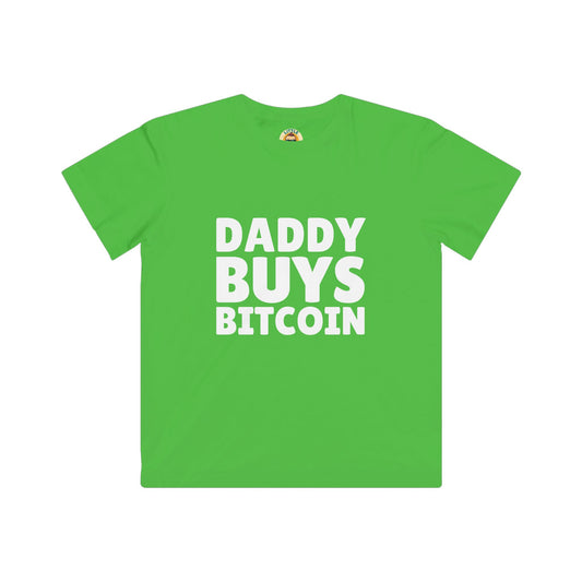 Daddy Buys Bitcoin - Kids Tee