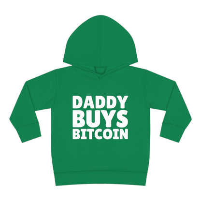 Daddy Buys Bitcoin - Toddler Hoodie
