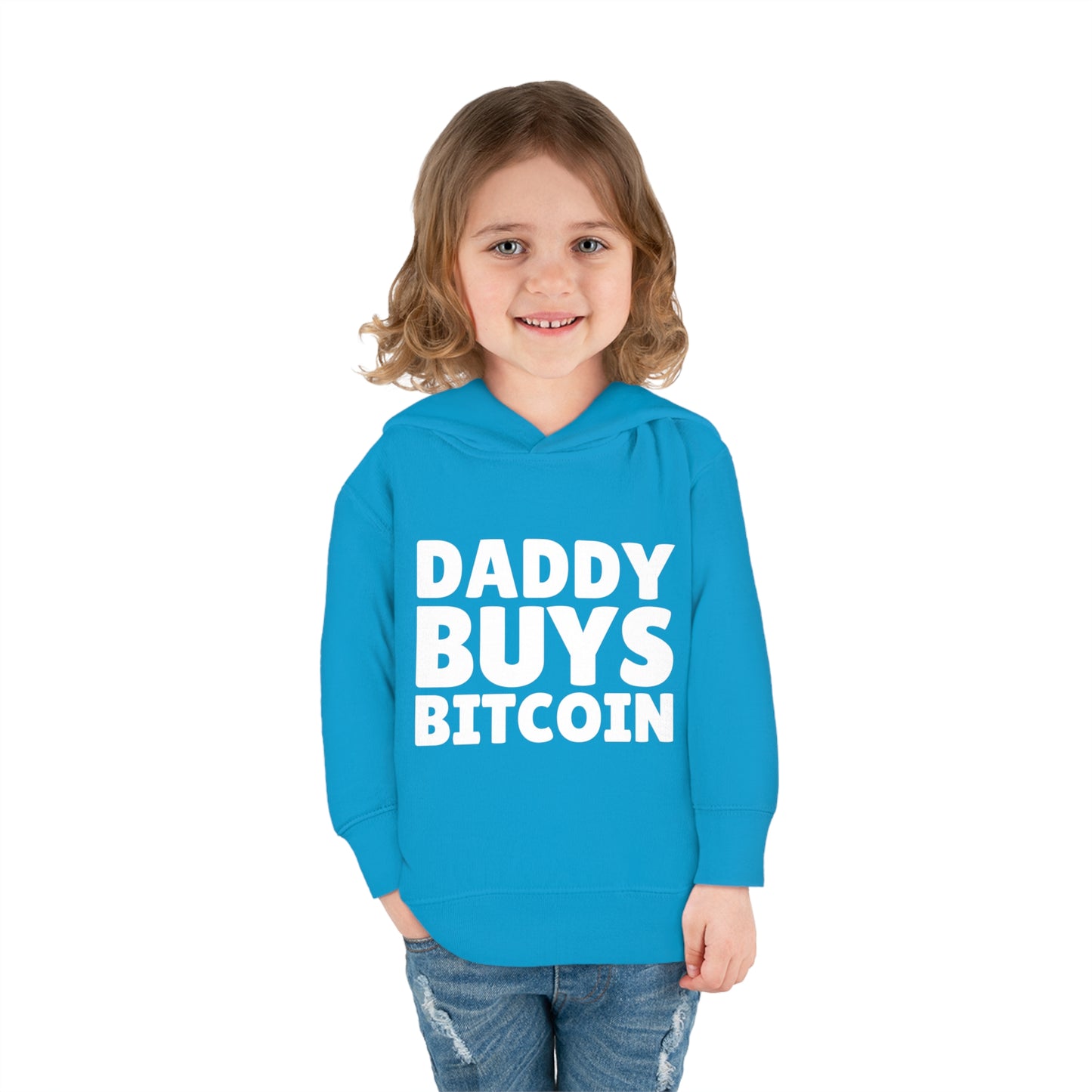 Daddy Buys Bitcoin - Toddler Hoodie