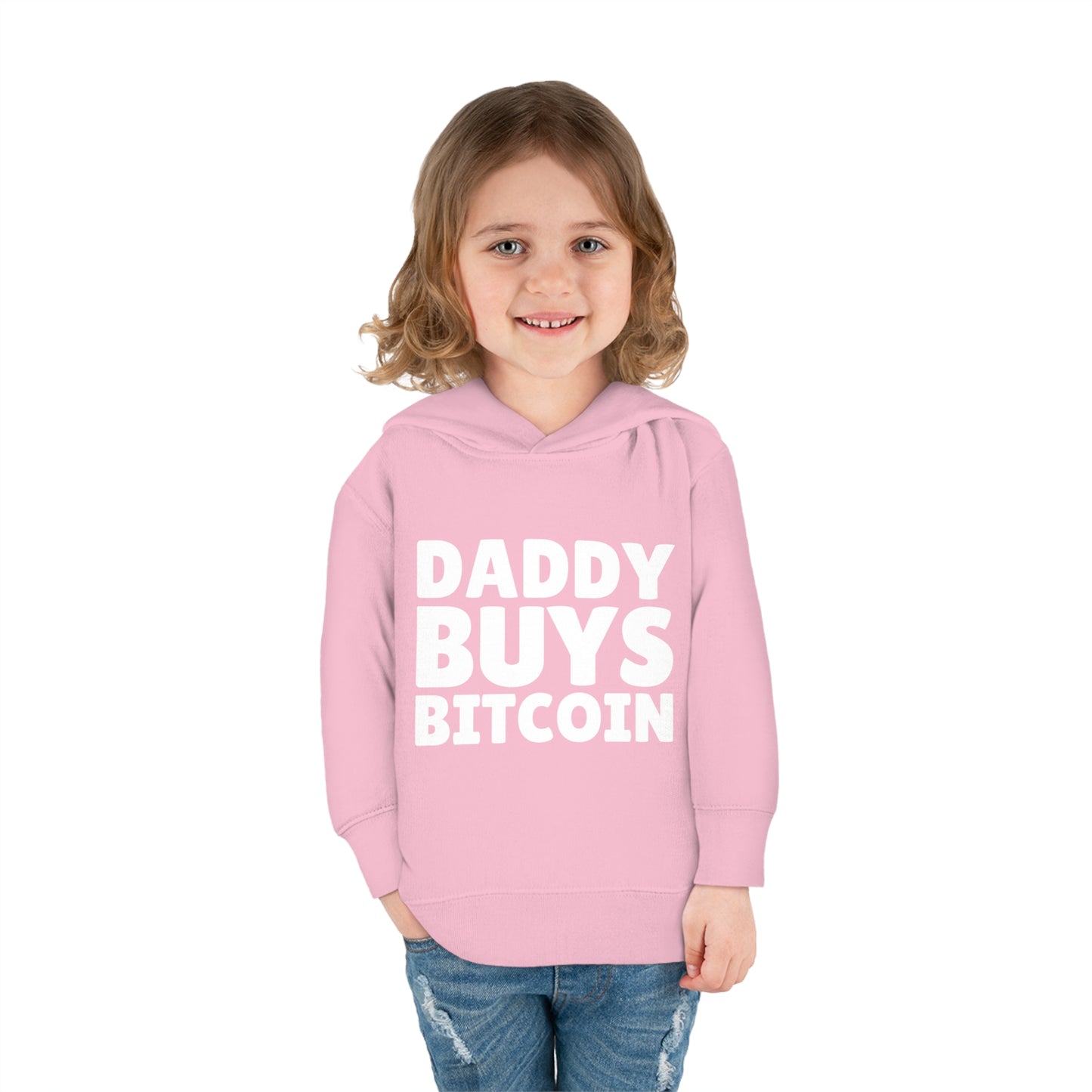 Daddy Buys Bitcoin - Toddler Hoodie